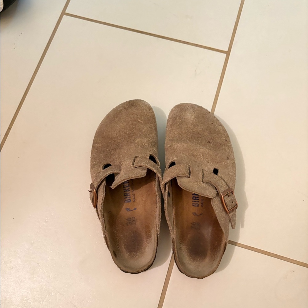 Birkenstock Taupe Boston